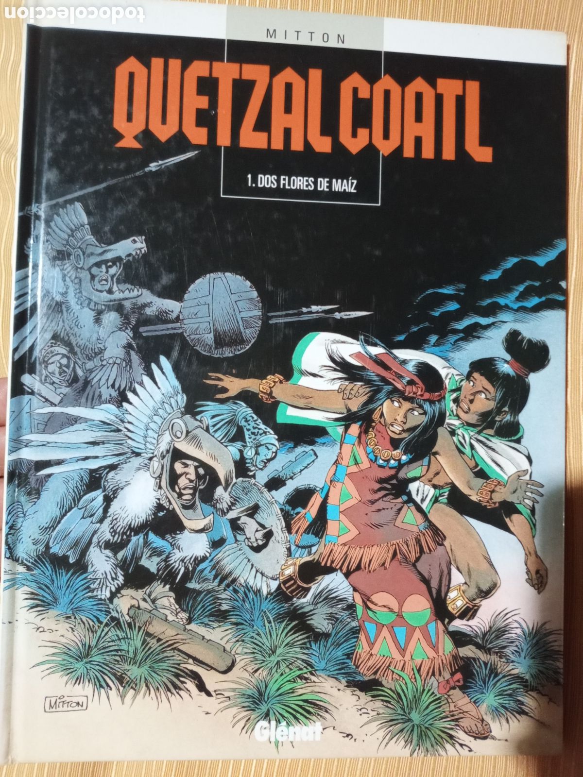 C&oacute;mics: Quetzalcoatl 1. Dos flores de maiz