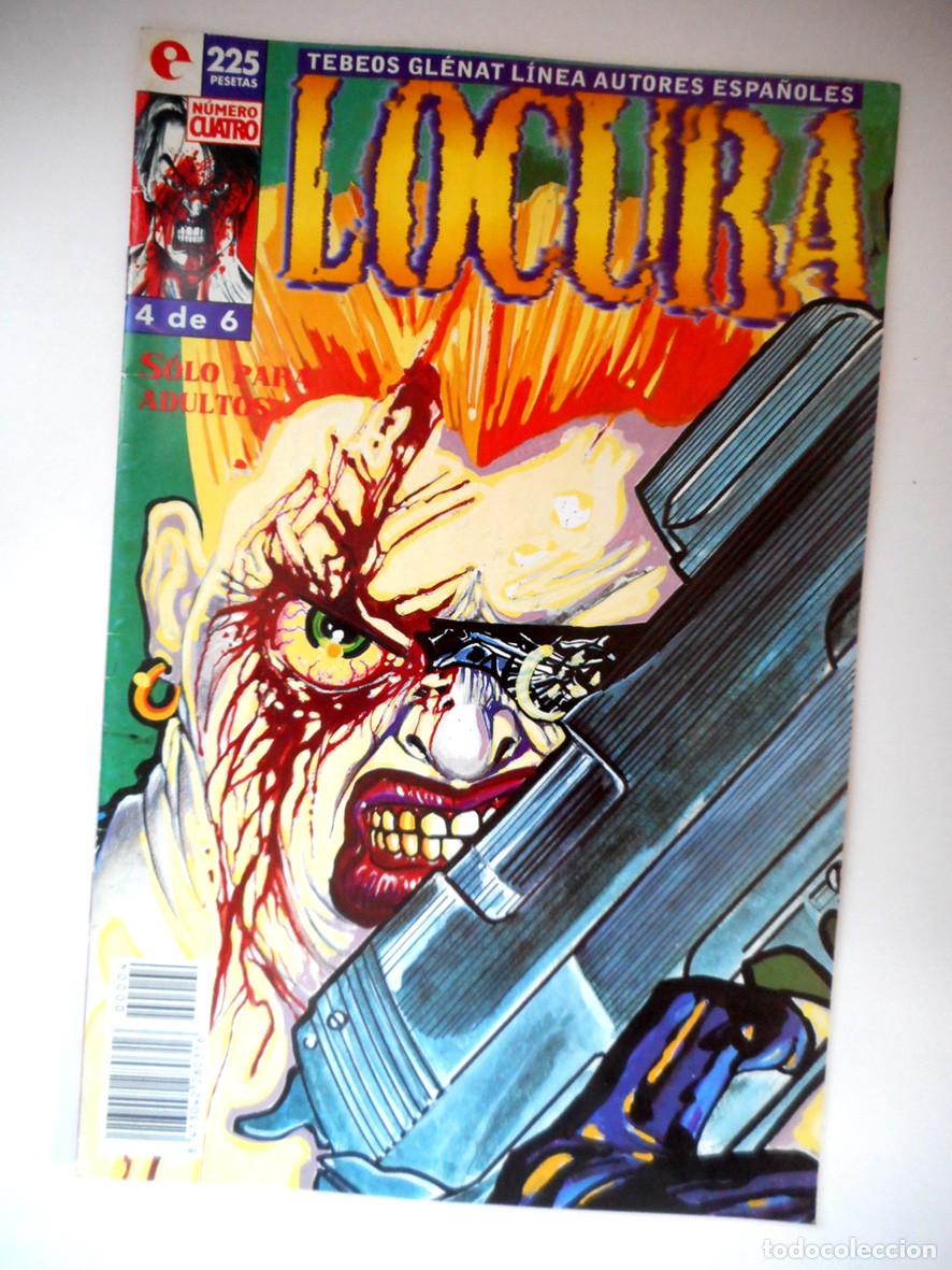 Comics: LOCURA N&ordm;4 (GLENAT-NOVIEMBRE 1996) BAUXI
