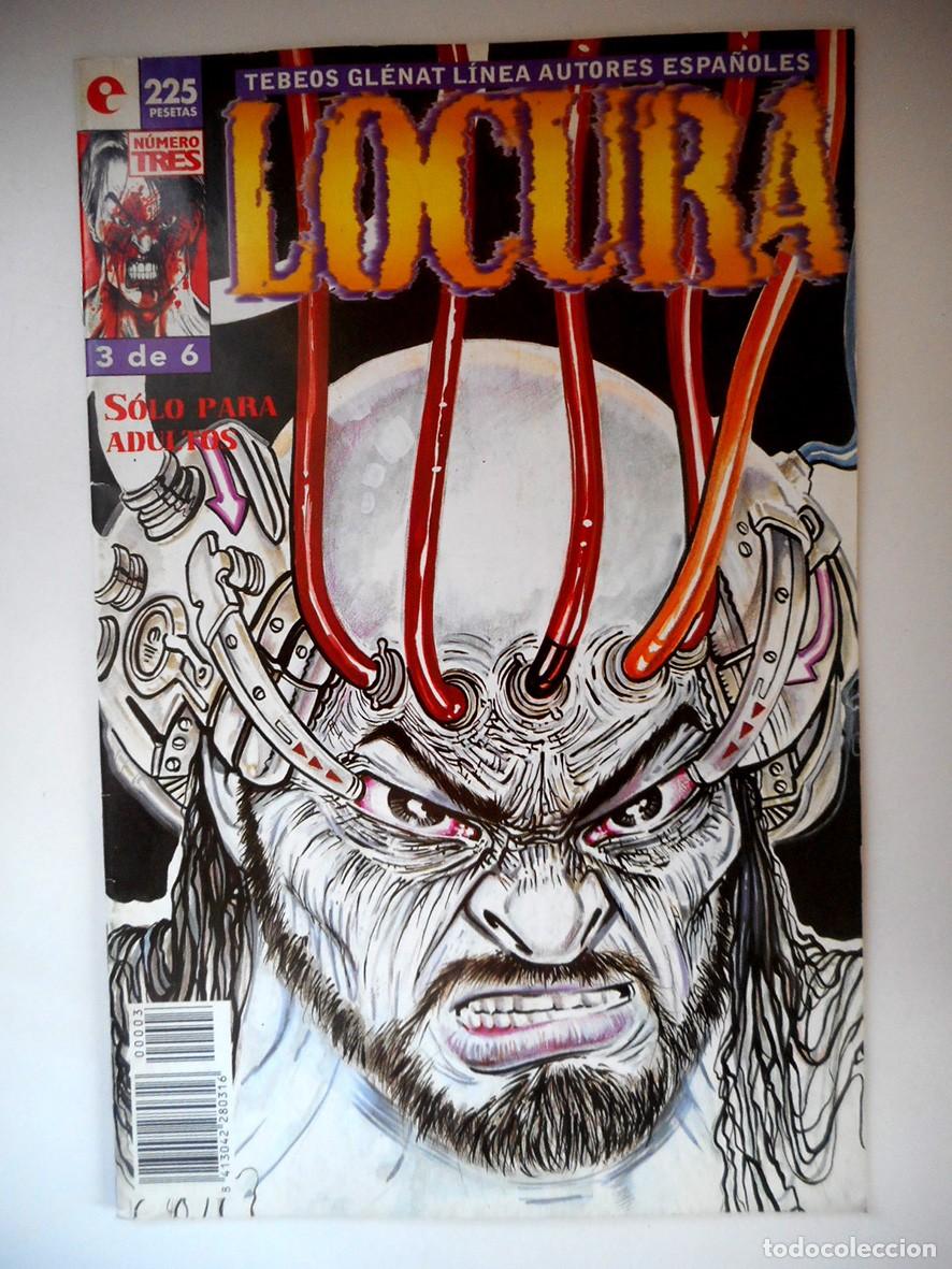 Comics : LOCURA N&ordm;3 (GLENAT-SEPTIEMBRE 1996) BAUXI