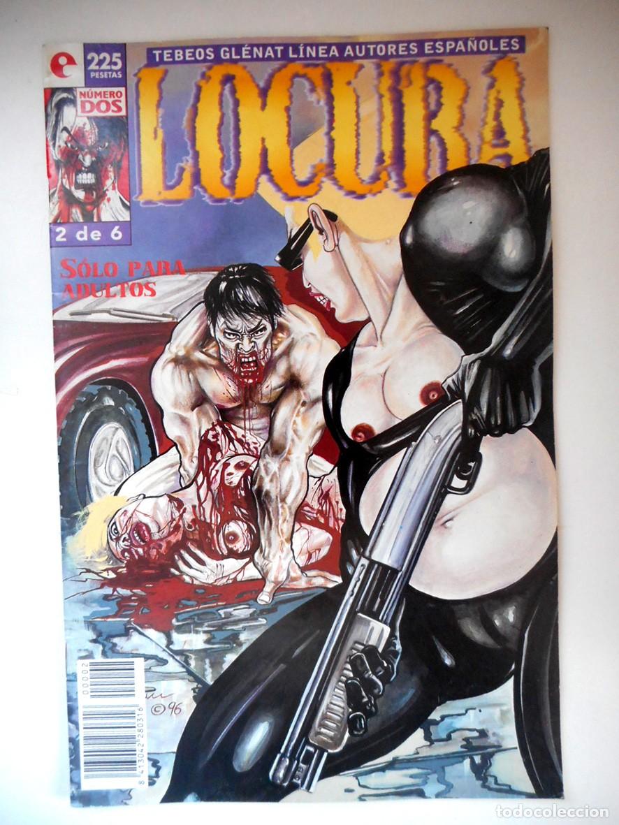 Comics : LOCURA N&ordm;2 (GLENAT-JULIO 1996) BAUXI