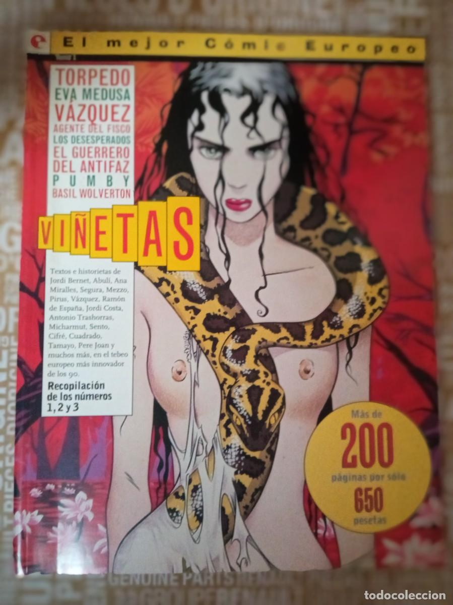 C&oacute;mics: VI&Ntilde;ETAS, RETAPADO CON LOS N&ordm; 1, 2 Y 3 - Foto 1