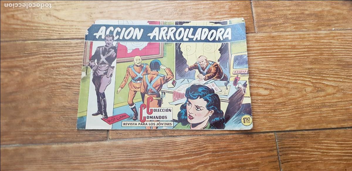 C&oacute;mics: COLECCION COMANDOS N&ordm; 82 EDITORIAL VALENCIANA ORIGINAL
