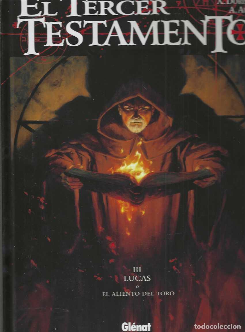 Comics: EL TERCER TESTAMENTO 3 - LUCAS O EL ALIENTO DEL TORO - TAPA DURA GLENAT - PERFECTO ESTADO