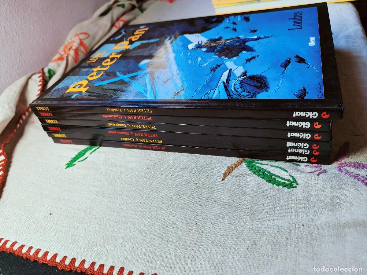 C&oacute;mics: Peter Pan. Colecci&oacute;n Completa. Tomos 1-6. Glenat. Loisel. Est&aacute;n como nuevos.