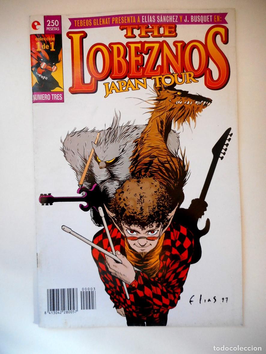 C&oacute;mics: COLECCI&Oacute;N 1 DE 1 N&ordm;3 THE LOBEZNOS JAPAN TOUR (GLENAT-1997) JOSEP BUSQUET - EL&Iacute;AS