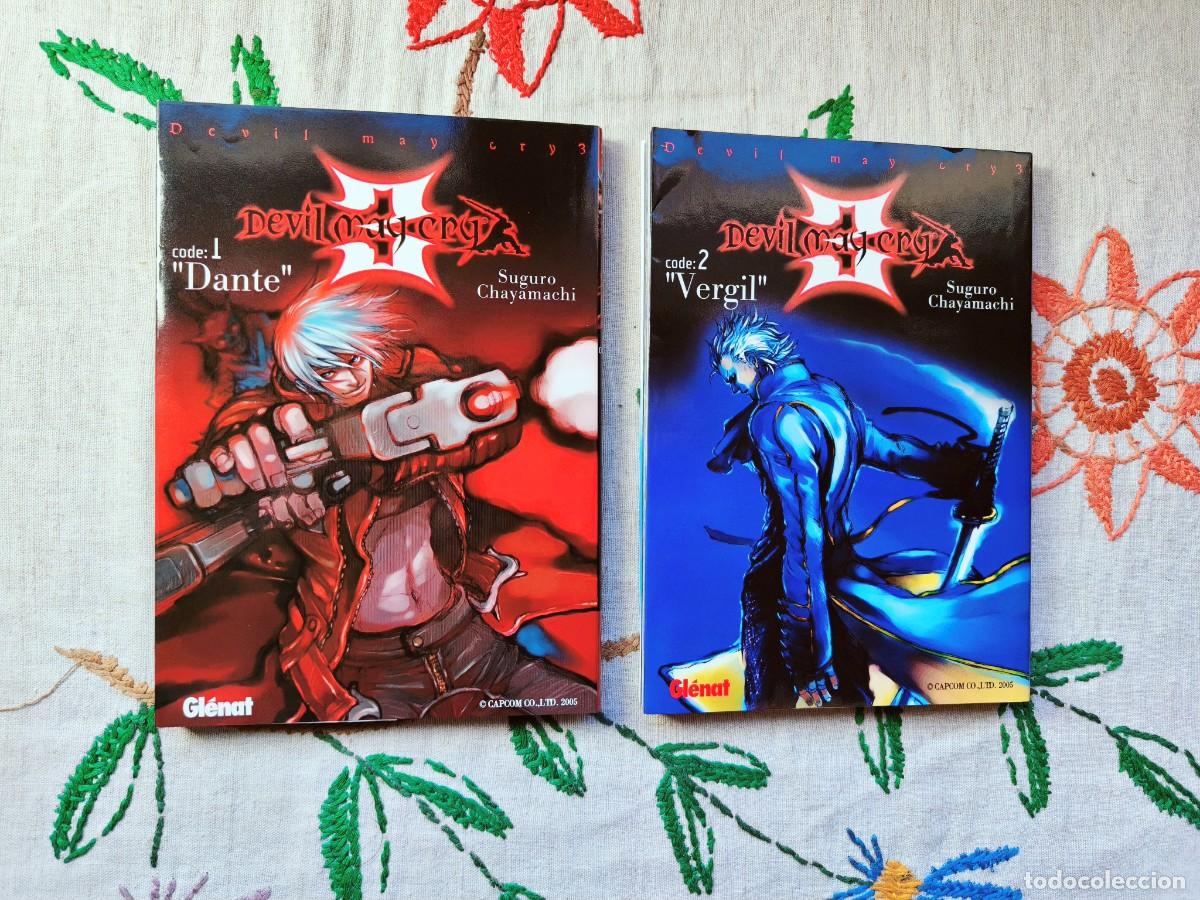 C&oacute;mics: Devil May Cry Completa. Numeros Code 1: Dante y Code 2: Vergil. Suguro Chayamachi. Glenat.