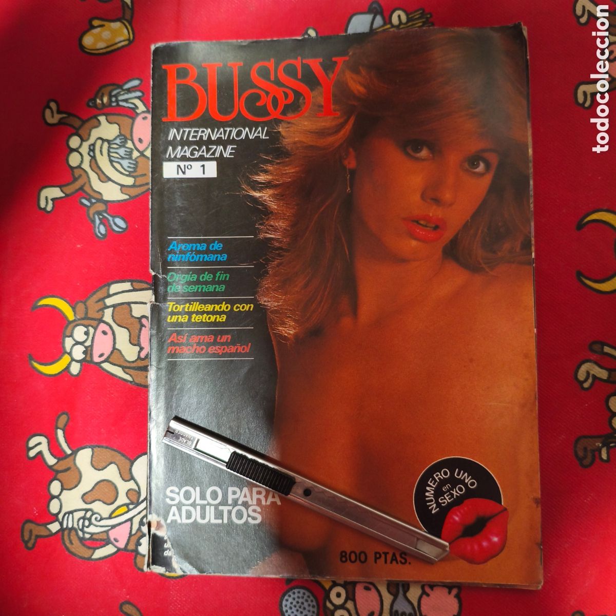 Comics: BUSSY - INTERNATIONAL MAGAZINE - N&deg; 1 - REVISTA NOPOR A&Ntilde;OS 80