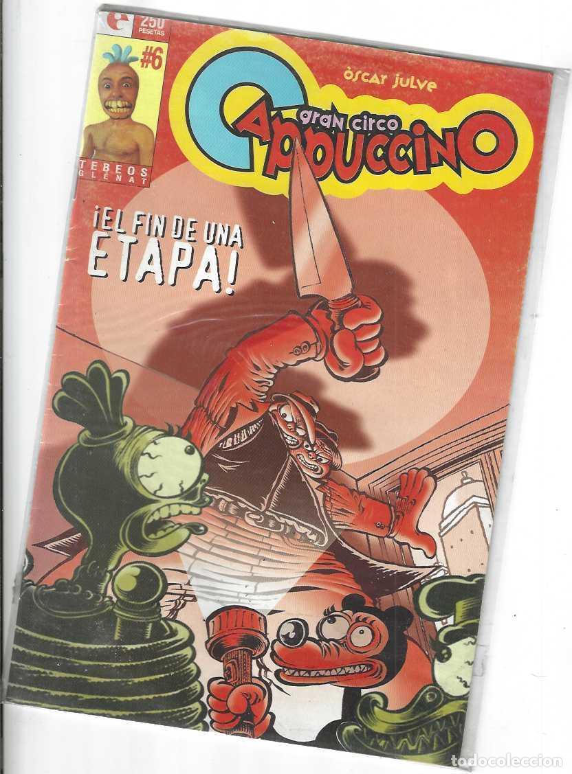 C&oacute;mics: GRAN CIRCO CAPUCCINO 6 - OSCAR JULVE - GRAPA GLENAT - ESTADO NORMAL
