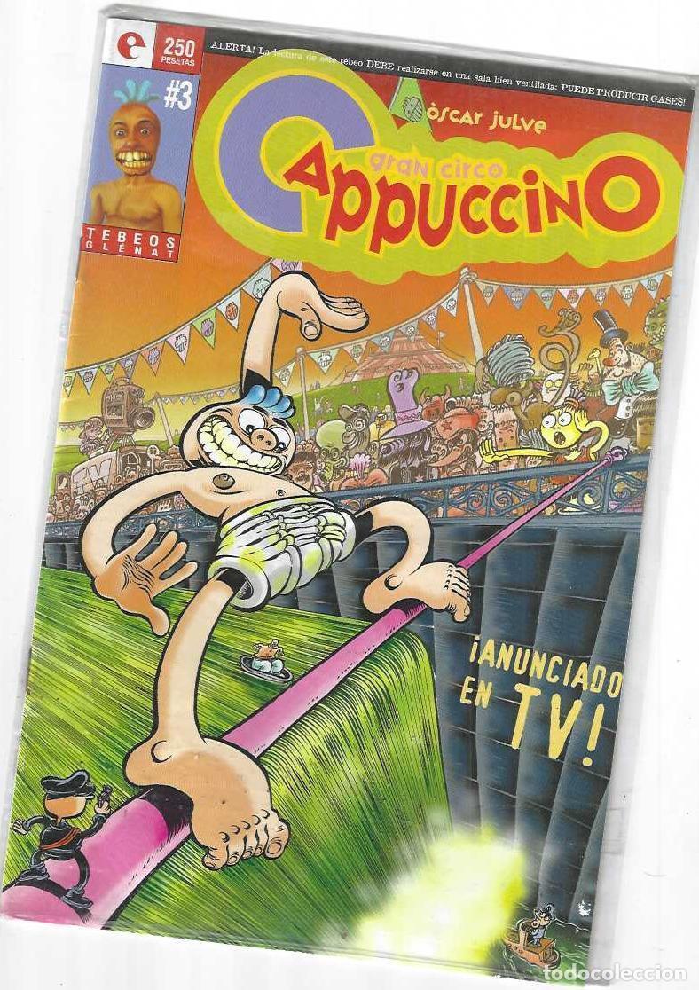 C&oacute;mics: GRAN CIRCO CAPUCCINO 3 - OSCAR JULVE - GRAPA GLENAT - ESTADO NORMAL