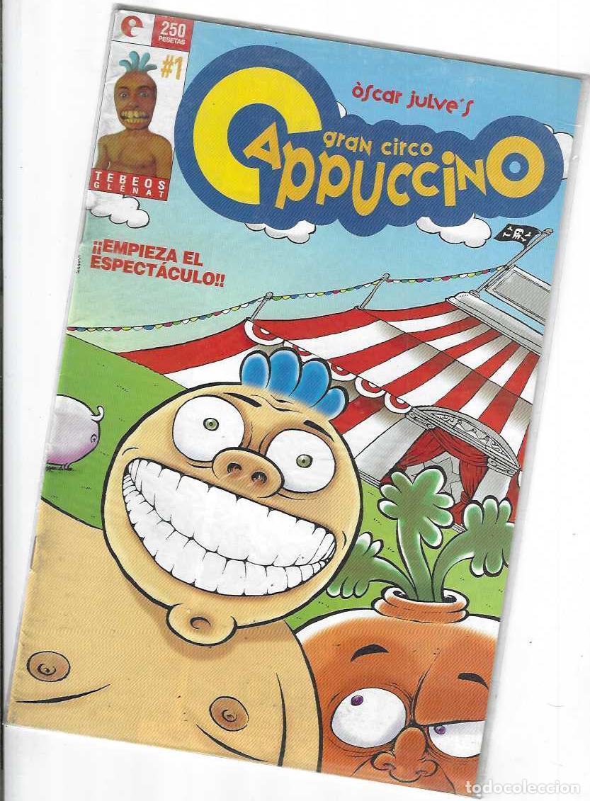 C&oacute;mics: GRAN CIRCO CAPUCCINO 1 - OSCAR JULVE - GRAPA GLENAT - ESTADO NORMAL