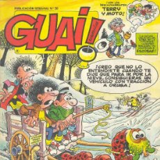 Cómics: GUAI Nº 38 - EDI. GRIJALBO - CHICHA TATO CLODOVEO -LUCKY LUKE - ASTERIX - SNOOPY - GARFIELD
