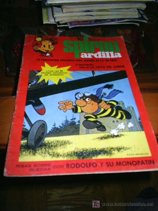 C&oacute;mics: SPIROU ARDILLA NUM 10 - Foto 1