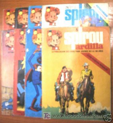 C&oacute;mics: SPIROU ARDILLA. LOTE 6 COMICS. C1260 - Foto 1