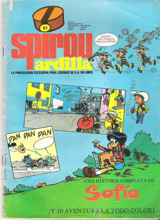 C&oacute;mics: SPIROU ARDILLA NUM 61**** 1980 - Foto 1