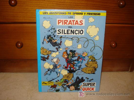 C&oacute;mics: SPIROU Y FANTASIO - LOS PIRATAS DEL SILENCIO - JUNIOR 1982 - Foto 1
