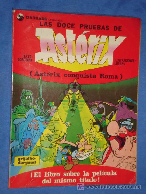 Comics: ASTERIX LAS DOCE PRUEBAS - EL LIBRO SOBRE LA PEL&Iacute;CULA - EDITORIAL GRIJALBO/DARGAUD