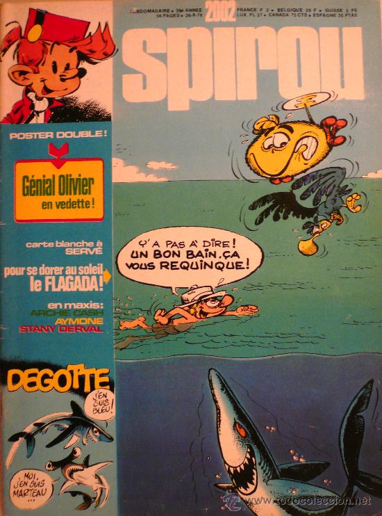 C&oacute;mics: SPIROU N&ordm; 2002 - Foto 1