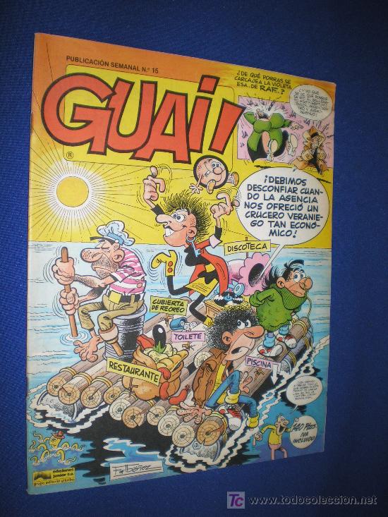 C&oacute;mics: GUAI! N&ordm; 15 - EDICIONES JUNIOR - Foto 1