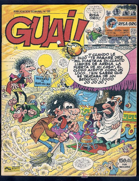 C&oacute;mics: GUAI! N&ordm; 33 - EDICIONES JUNIOR - Foto 1