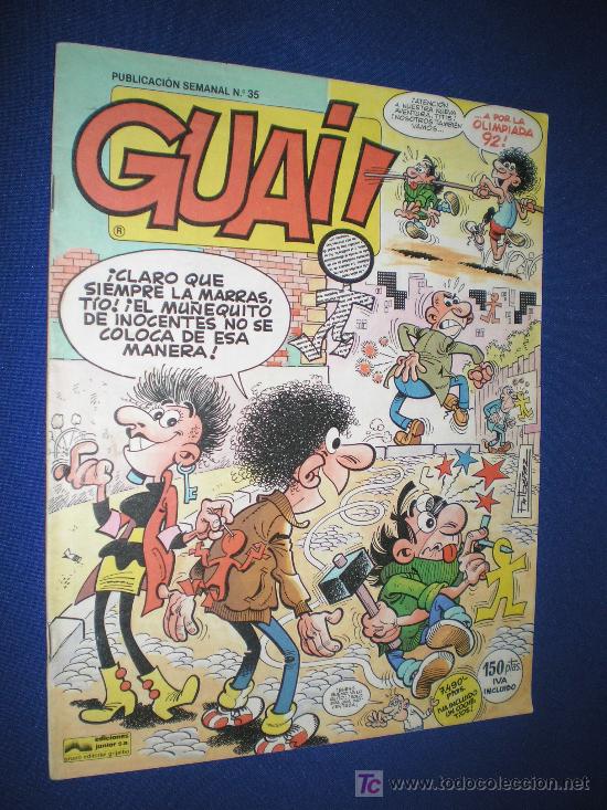 C&oacute;mics: GUAI! N&ordm; 35 - EDICIONES JUNIOR - Foto 1