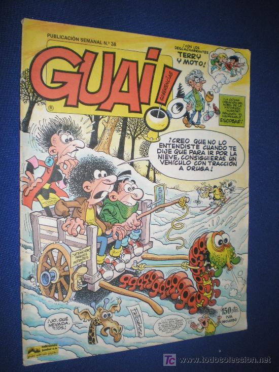 C&oacute;mics: GUAI! N&ordm; 38 - EDICIONES JUNIOR - Foto 1