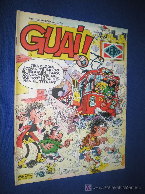 C&oacute;mics: GUAI! N&ordm; 39 - EDICIONES JUNIOR - Foto 1