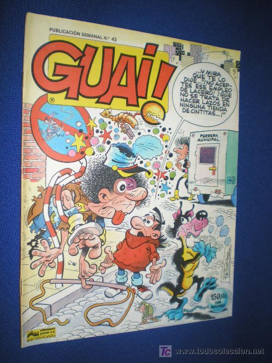C&oacute;mics: GUAI! N&ordm; 43 - EDICIONES JUNIOR - Foto 1