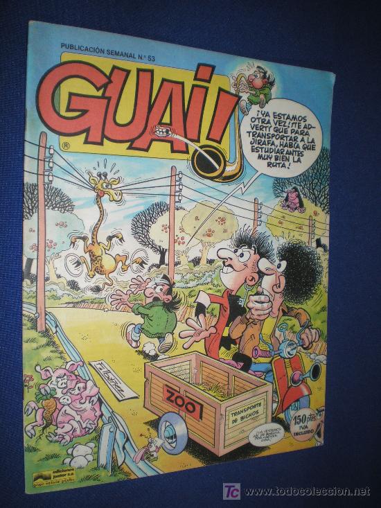 C&oacute;mics: GUAI! N&ordm; 53 - EDICIONES JUNIOR - Foto 1