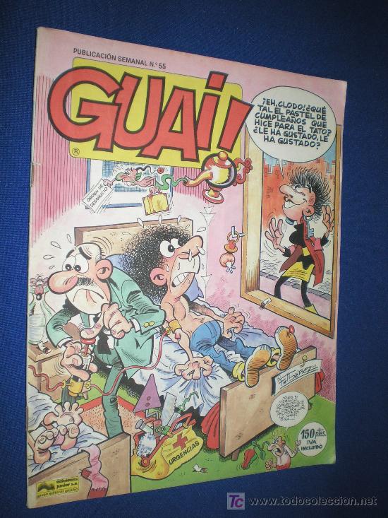C&oacute;mics: GUAI! N&ordm; 55 - EDICIONES JUNIOR - Foto 1