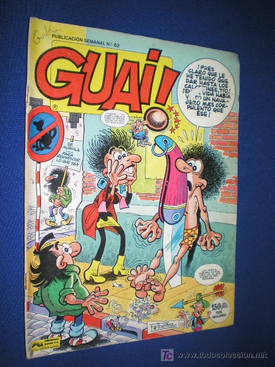 C&oacute;mics: GUAI! N&ordm; 62 - EDICIONES JUNIOR - Foto 1
