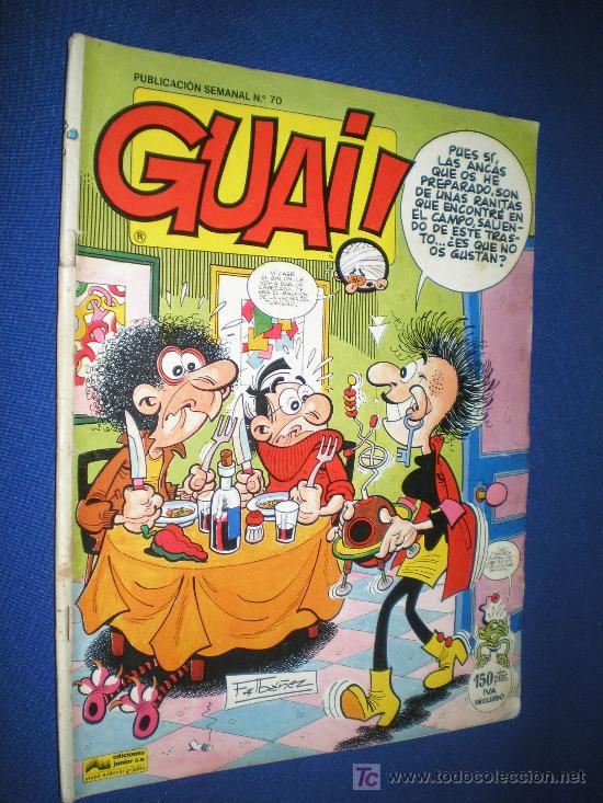 C&oacute;mics: GUAI! N&ordm; 70 - EDICIONES JUNIOR - Foto 1