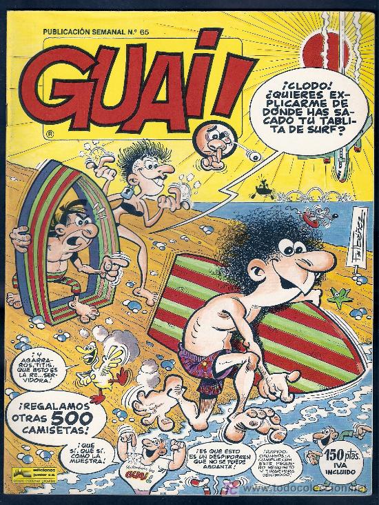 C&oacute;mics: GUAI! N&ordm; 65 - EDICIONES JUNIOR - Foto 1