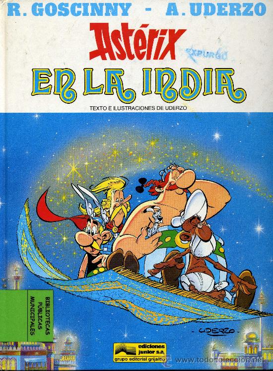 C&oacute;mics: ASTERIX EN LA INDIA. EDICION DE 1987. - Foto 1
