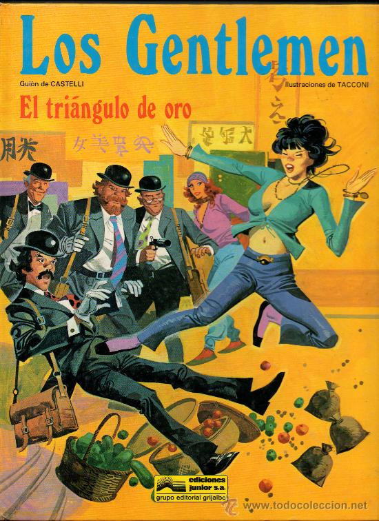 C&oacute;mics: EL TRIANGULO DE ORO - LOS GENTLEMEN - CASTELLI Y TACCONI - Foto 1