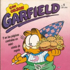 Cómics: REVISTA GARFIELD - Nº 6 - EDICIONES JUNIOR SA - GRIJALBO - 1978