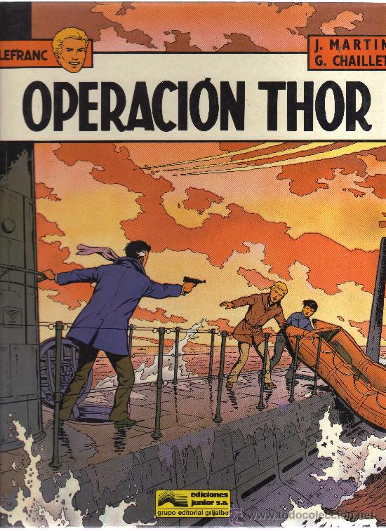 Cómics: Lefranc Nº6 (Jacques Martin): Operación Thor - Foto 1 - 31580388