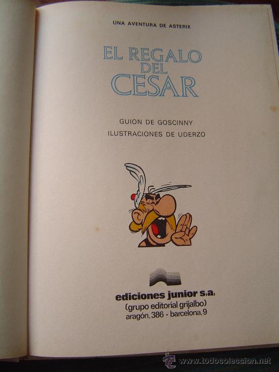 C&oacute;mics: Asterix el regalo del C&eacute;sar - Foto 2