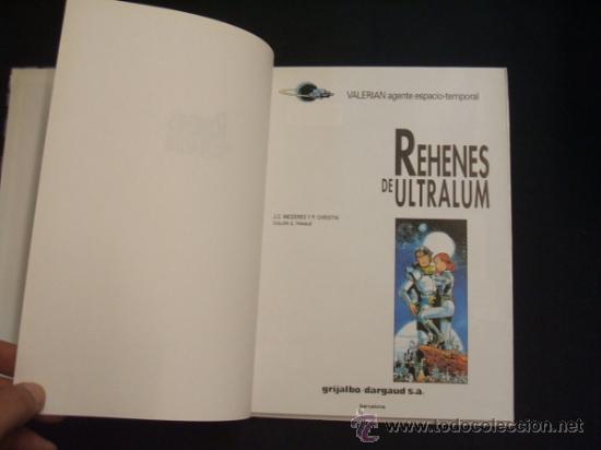 Cómics: VALERIAN - Nº 16 - REHENES DE ULTRALUM - GRIJALBO - - Foto 4 - 33011022