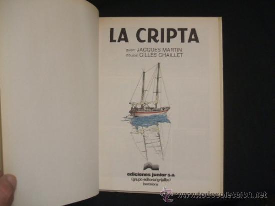 C&oacute;mics: LEFRANC - N&ordm; 9 - LA CRIPTA - GRIJALBO - - Foto 2