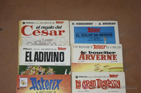 C&oacute;mics: Lote de comic Asterix y Obelix, antiguos. - Foto 2