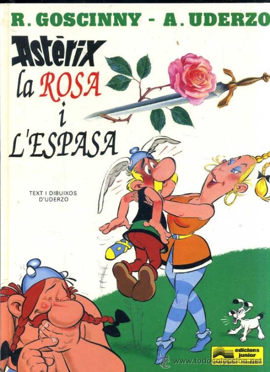 C&oacute;mics: ASTERIX LA ROSA I LESPASA - CATAL&Aacute;N (1991) - Foto 1