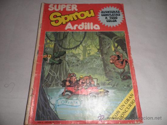 C&oacute;mics: SUPER SPIROU ARDILLA N&ordm; 8 - Foto 1