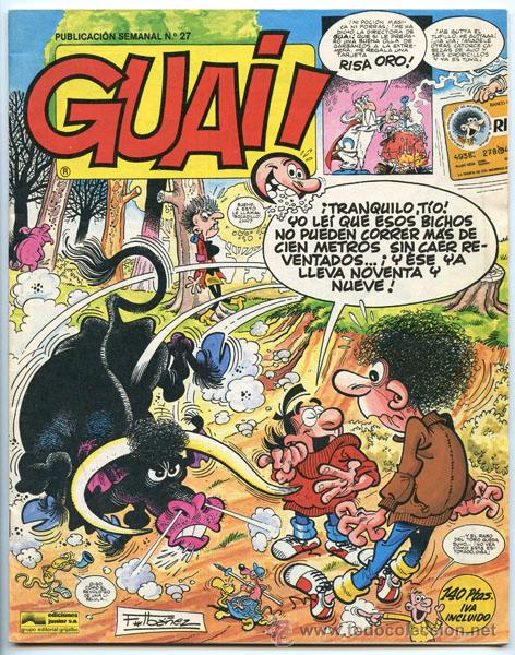 C&oacute;mics: GUAI! - N&ordm; 27 - ED. JUNIOR - 1986 - Foto 1
