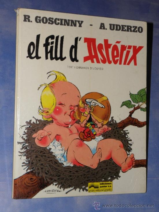 C&oacute;mics: ASTERIX EL FILL D ASTERIX 1983 EN CATALAN EDICIONES JUNIOR - Foto 1