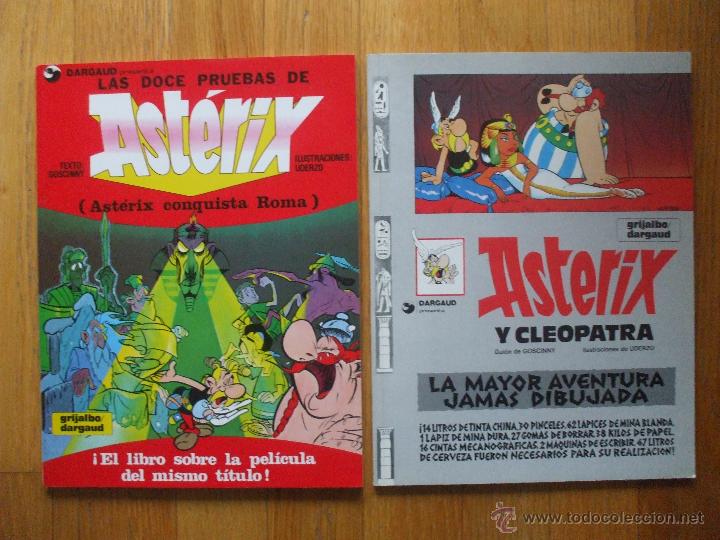 C&oacute;mics: LOTE 2 COMICS ASTERIX, LEER - Foto 1