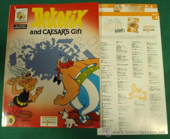 C&oacute;mics: Comic Asterix en INGLES Ediciones el Prado Num 6 Caesear&acute;s  gift con ficha - Foto 1