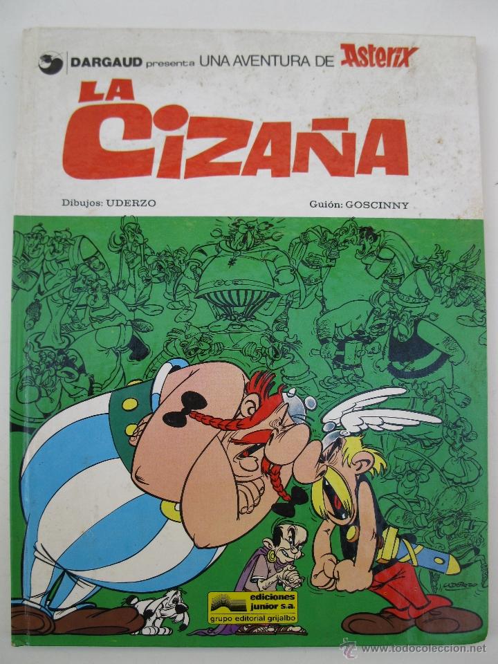 C&oacute;mics: AST&Eacute;RIX - LA CIZA&Ntilde;A - GOSCINNY - UDERZO - EDICIONES JUNIOR - A&Ntilde;O 1978. - Foto 1