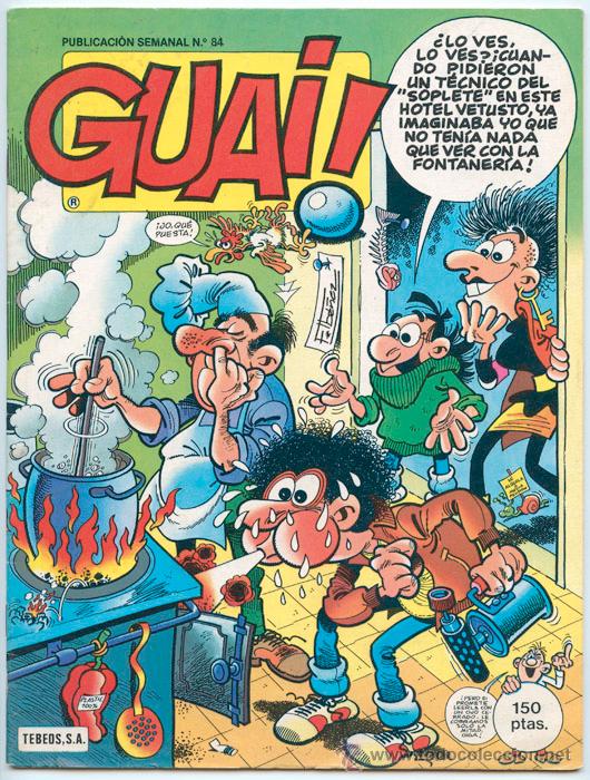 C&oacute;mics: GUAI! - N&ordm; 84 - ED. JUNIOR - 1988 - Foto 1