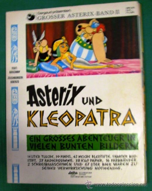 C&oacute;mics: Comic Asterix en ALEMAN Tapas blandas  Asterix und Kleopatra - Foto 1