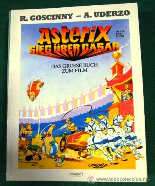 C&oacute;mics: Comic Asterix en ALEMAN Tapas blandas Sieg uber Casar - Foto 1